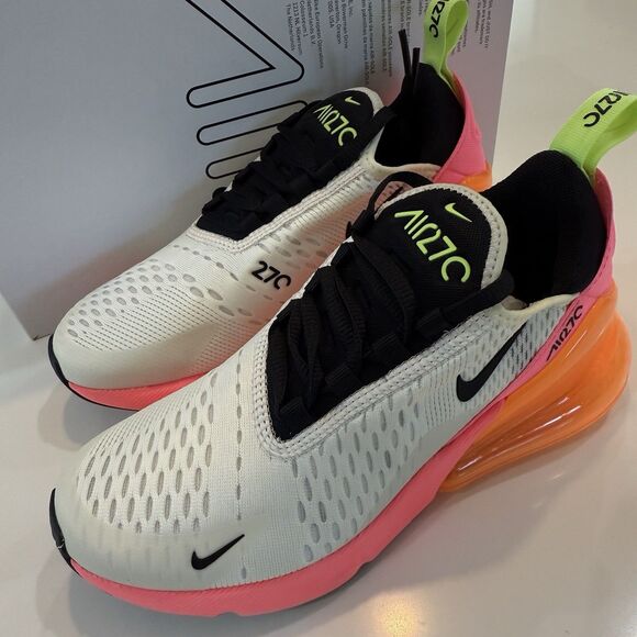 Nike Shoes - Nike Air Max 270 Summit White Sunset Pulse W Size 5 Brand New fast Shipping